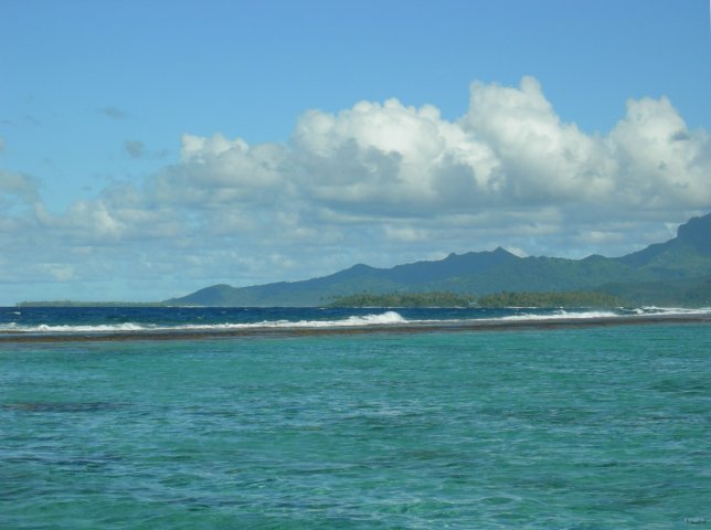 151- Le recif de Raiatea 
